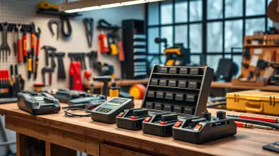 Akku-Organizer System für die Werkstatt