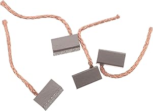 BUGUUYO 4 Stück Kohlebürsten Motorersatzteil für Elektrowerkzeuge Wasserpumpenmotor mit Kupfer…