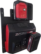 Wandhalterung für Einhell Twincharger & Power X-Change Akkus – Ladegeräte Halterung + Akku Wa…