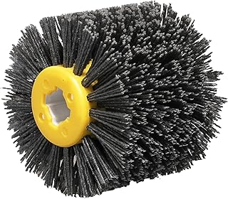 Schleifbürsten,80 Körnung 120x100mm Nylonbürste, Polierbürste zum Holzverarbeitung, Grit Bür…