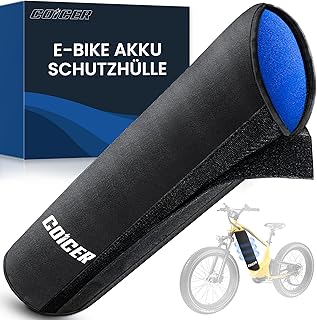 E-Bike Akku Schutzhülle 28-45 cm Umfang Transportschutz Schutz, Ebike Schutz für Mehr Reichweit…
