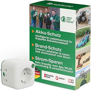 Verlängert Akkulebensdauer, Intelligenter Akkuschutz Adapter mit Sicherheitsabschaltung, Akku Br…