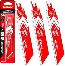 EZARC Säbelsägeblätter Sägeblatt aus Hartmetall Karbid zum schnellen und präzisen Schneiden …