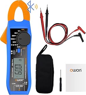 OWON CM2100B Mini Bluetooth Zangenmessgerät 20000 Zählungen Handheld True RMS 600 V 100 A AC/DC…