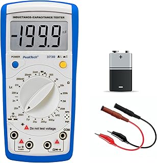 PeakTech P 3730 – Digitales Multimeter LCR-Messgerät – Digital Multimeter bis max. 200 µF /…