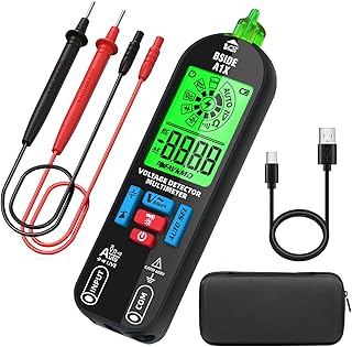 BSIDE A1X Smart Digital Multimeter Klein Mini Berührungsloser Spannungsprüfer Wiederaufladbar m…