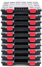 Kistenberg 10x Sortimentskasten NORS14 Sortierbox Set Sortierkasten Kleinteilemagazin Mit Trennst…