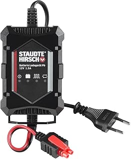 Batterie Ladegerät, SH-3.120 6V 12V 1A intelligentes mehrstufiges Kompakt-Ladegerät für Auto, …