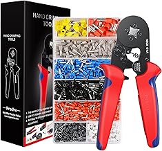 Crimpzange Set, Preciva Aderendhülsenzange mit 1200 Aderendhülsen Set I Aderendhülsenzange sel…