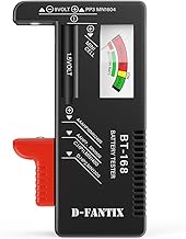 D-FantiX Batterietester, Batterie Akku Volt Checker für AA AAA C D 9V 1.5V Knopfzellen-Batterien…