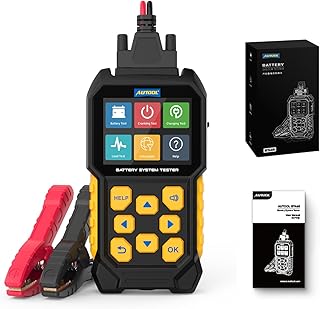 AUTOOL BT460 12V/24V Auto-Autobatterie-Tester 100-2400 CCA Digitaler Analysator Starter- und Lade…
