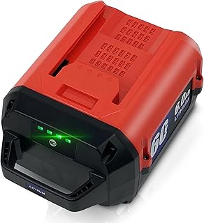 60V 6Ah Lithium-Ionen-Akku-Ersatz für ‎Toro 60V Akku L108 L135 L216 L324 L405 88620 88625 8864…