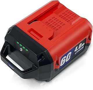 60V 4Ah Lithium-Ionen-Akku-Ersatz für ‎Toro 60V Akku L108 L135 L216 L324 L405 88620 88625 8864…