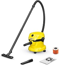 KÄRCHER Nass-/Trockensauger WD 2 Plus V-12/4/18/C, inkl. Patronenfilter, Vliesfilterbeutel, 1.00…