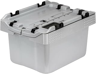 CEMO | Batterie-Sammelbox | aus PE-HD | Volumen 16 l | LxBxH 400 x 300 x 240 mm