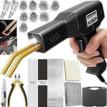 220W Kunststoff Schweißgerät 2 in 1 Stoßstangen Reparatur Set mit 800PCS Hot Hefter, 2 Thermis…