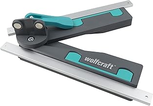 wolfcraft Winkelschmiege für Kapp- und Gehrungssäge – mit Feststellfunktion I Winkel bei Innen-…