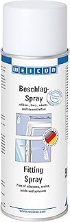 WEICON Beschlag-Spray 200 ml, Schmieröl für Beschläge und Scharniere an Fenstern, Türen, Gara…