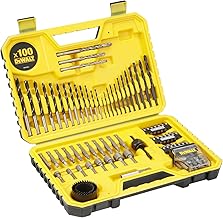 Dewalt 100-tlg. Zubehör Set DT71563 (für Schnellspann- und Zahnkranzbohrfutter, inkl. Stein-, H…