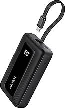Anker Zolo Powerbank (2025 Upgrade), 20000mAh, 30W High-Speed-Ladegerät mit integriertem USB-C K…