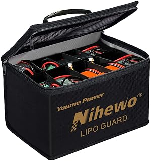 Lipo Safe Bag Feuerfeste, explosionssichere Tasche, Organizer, große Kapazität, Lipo Guard Safe…