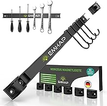 Magnetleiste Werkzeug EXTRA STARK 4er Set je 30CM lang Universal Magnetschiene – Werkzeug Organiz…