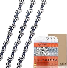 SAVIOR Sägekette 35 cm Schwert 3/8″LP 1,1 mm 52 TG, Kettensägen Kette kompatibel mit Makita DUC…