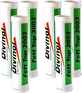 Divinol 23980 400g Kartusche Schmierfett, Universalfett, KFZ-Schmierung, wasserbeständig, teilsy…