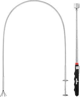 NoCry Magnetheber Set – inklusive flexiblem Krallengreifer und teleskopischem Magnetstab