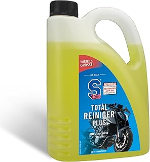 Dr. Wack – S100 Total Reiniger Plus 2 Liter – Effektiver Motorrad-Reiniger mit Gel-Formel – Schon…