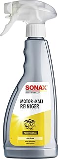 SONAX Motor+KaltReiniger (500 ml) beseitigt schnell und zuverlässig alle Öl- und Fettverschmutz…