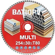 Kreissägeblatt 254 x 30 mm ideal für Holz, Metall & Aluminium – kompatibel mit Tauchsäge & Kre…