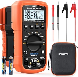 Crenova MS8233D Digital Multimeter Spannungsprüfer Strommessgerät Voltmeter Messgerät Tester N…