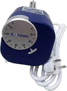 TRG 20 Heizstab Heizpatrone mit Thermostat Heizelement für Wasserspeicher Boiler Warmwasserspeic…