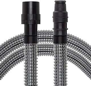 Premium Gewebeschlauch 4m für Industriesauger – Universeller 58mm Anschluss – Knickfest & robust