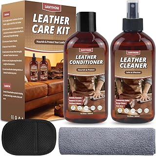 Lederpflegeset Lederreiniger & Pflegemittel Set – Leder sicher reinigen & schützen mit dem Rei…