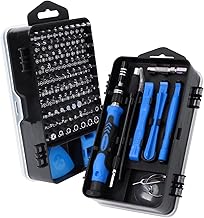 SHARDEN Feinmechaniker Schraubendreher Set, 122 in 1 Mini Präzisions Werkzeug Kit mit Torx T2 T5…