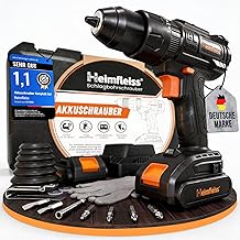 Heimfleiss® Professional 20V Akkuschrauber Set | 3-in-1 Akku Schlagbohrschrauber inkl. 2x 2.0Ah …
