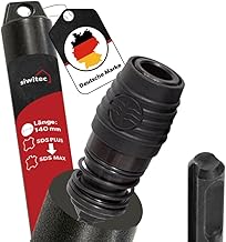 siwitec Adapter SDS Plus zu SDS Max, Profi Werkzeugadapter für Bohrhämmer und Meißelhämmer, A…