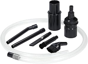 McFilter I Universal Staubsaugerdüsen-Set, 8-teilig, Ø 32/35 mm I Reinigungsset Mini mit Fugend…