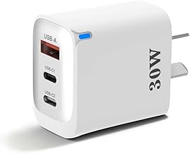 Australische Reise-Netzteil,Australischer Stecker Adapter,30W-Schnellladegerät, 1 USB-A-Anschlus…