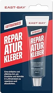 East Bay Luftmatratzen-Reparaturset | Reparaturkleber für Luftmatratzen | Gummi-Flüssigreparatu…