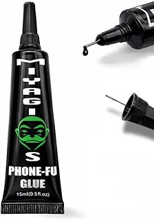 Miyagis Phone-Fu Glue – Profi Display Kleber für Smartphone Reparatur | Schwarz, flexibel, ext…