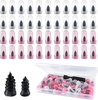 NEBURORA 50 Stück Reifenreparatur-Gumminägel, spiralförmige Gumminägel, Selbstbedienungs-Reif…