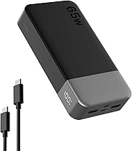 NOBIS Powerbank 20000mAh, 65W Schnellladung Power Bank, Tragbarer Ladegerät mit Digitalanzeige, …