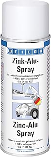 WEICON Zink-Alu-Spray 400 ml, Rostschutzfarbe für alle Metalle, Korrosionsschutz, Farbe: frische…