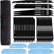 Säbelsägeblätter, CGBOOM 42 tlg Säbelsäge Sägeblätter Set aus BIM und HCS für Metall und …