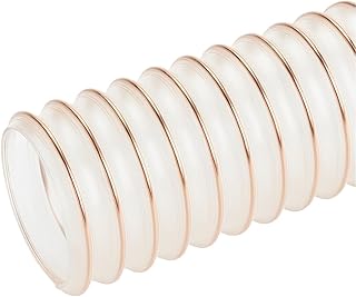 Fittingstore – METERWARE – Mittelschwerer Saug-Druck PU-Spiralschlauch – Vakuumschlauch Fördersc…