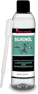 Optimal Products Universelles Wartungsöl für Fitnessgeräte Silikonöl für Laufbänder & Sport…