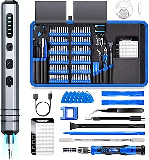 Mini Elektro Schraubendreher Set 140-tlg.: Präzisions-Reparatur-Set Feinmechaniker Werkzeug mit …